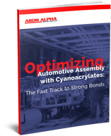 Optimizing Automotive Assembly With Cyanoacrylates: The Fast Track to Strong Bonds Optimizing Automotive Assembly With Cyanoacrylates: The Fast Track to Strong Bonds