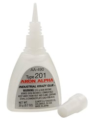 Aron Alpha Cyanoacrylate Adhesive Type 201